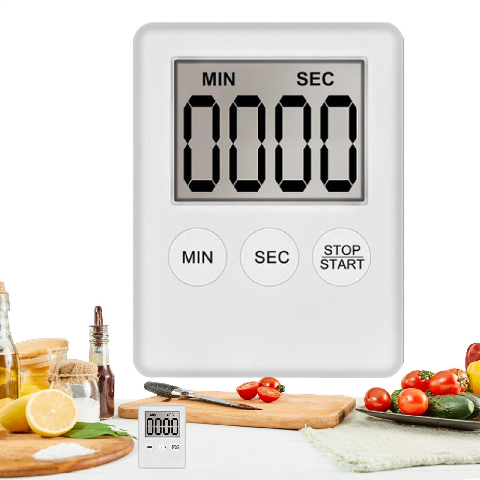 Kitchen Baking Game - مؤقت مطبخ مغناطيسي رقمي بشاشة LED