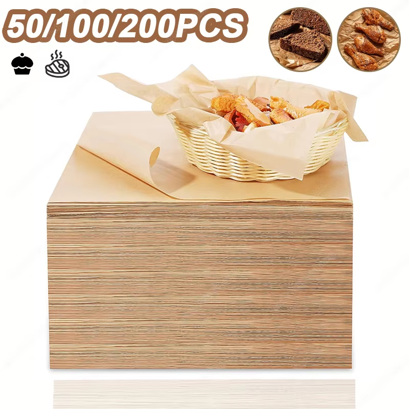 Kitchen Baking Products - 50/100/200 قطعة ورق الخبز ورق الخبز
