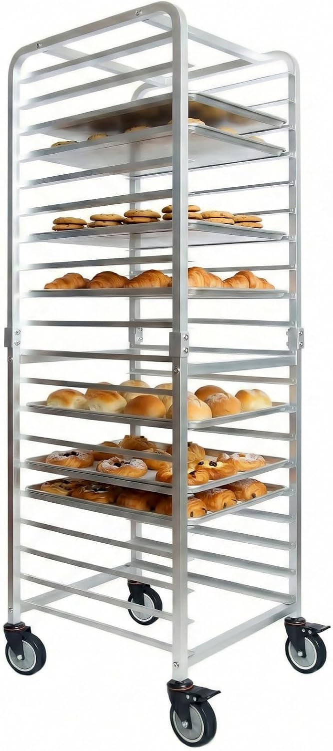 Commercial Kitchen For Baking - رف تجاري من الفولاذ المقاوم للصدأ