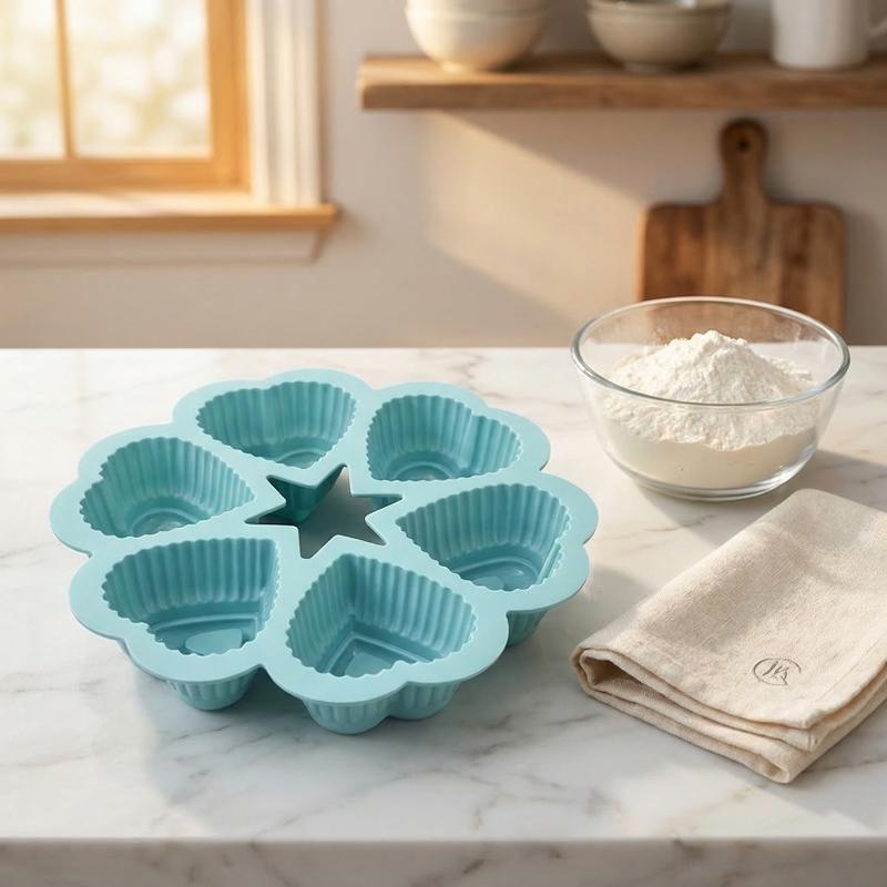 Kitchen Essentials Baking Tray - قالب كيك سيليكون غير لاصق على