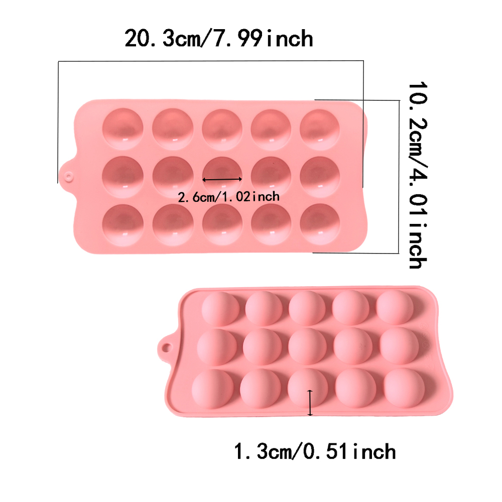 قالب سيليكون شبه دائري بـ 15 ت - مراجعة Kitchen Baking Products وسعره