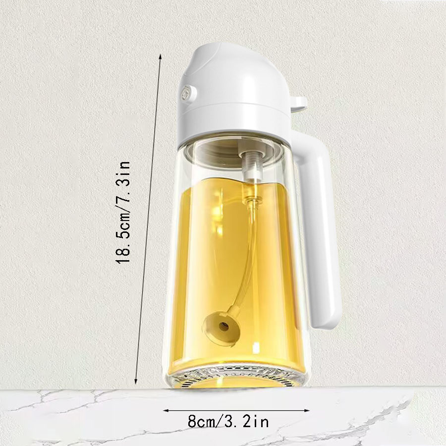 2in1 500 مللي بخاخ زيت زجاجي ز - مراجعة Kitchen Bank وسعره