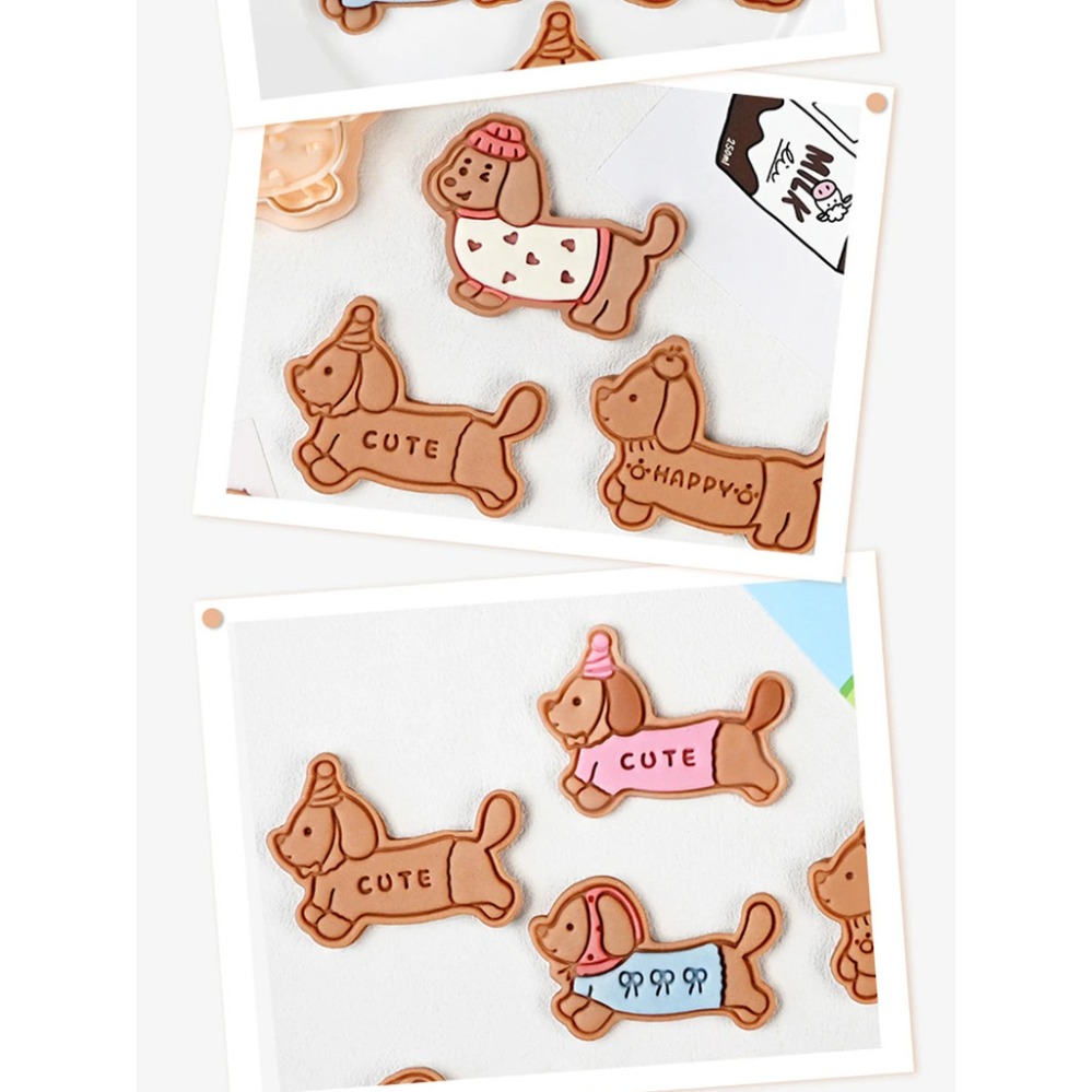 قالب بسكويت على شكل كلب كرتوني - مراجعة Kitchen Baking Products وسعره