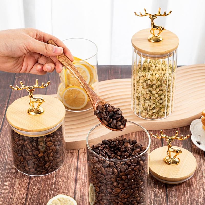 الشمال الذهبي الأيائل تخزين جر - مراجعة Kitchen Bank وسعره