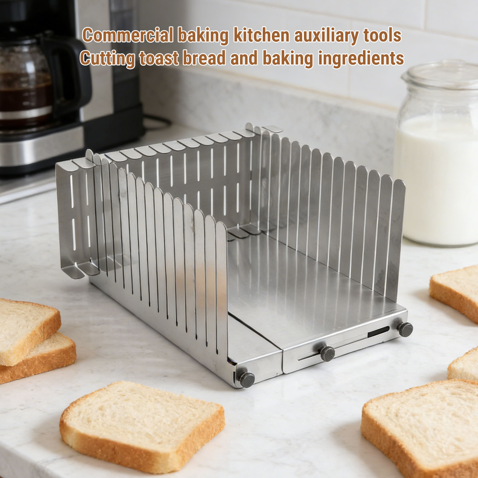أداة تقطيع الخبز من الفولاذ ال - مراجعة Commercial Kitchen For Baking وسعره
