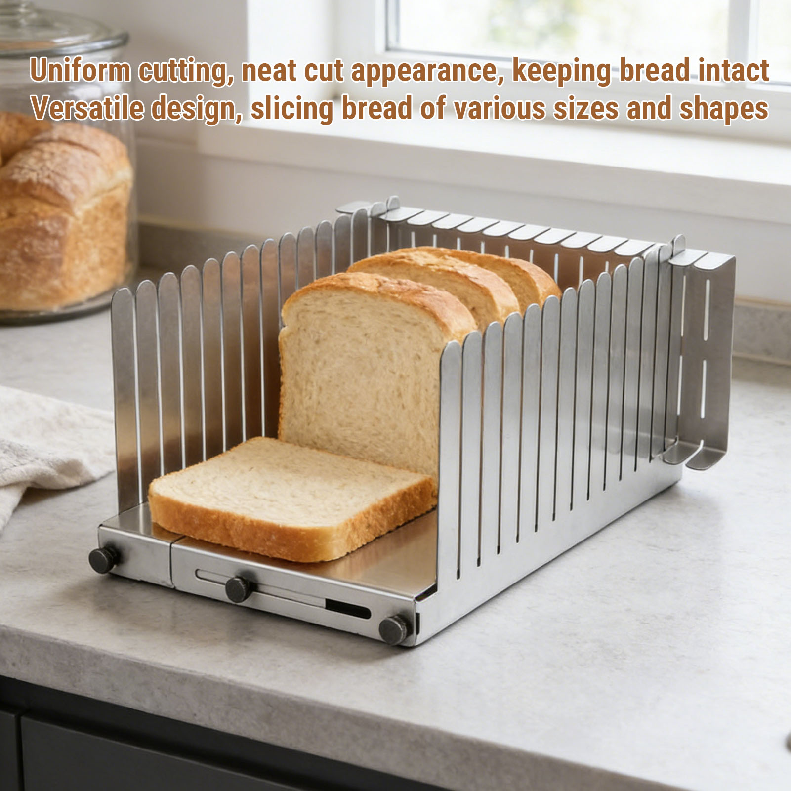 أداة تقطيع الخبز من الفولاذ ال - مراجعة Commercial Kitchen For Baking وسعره