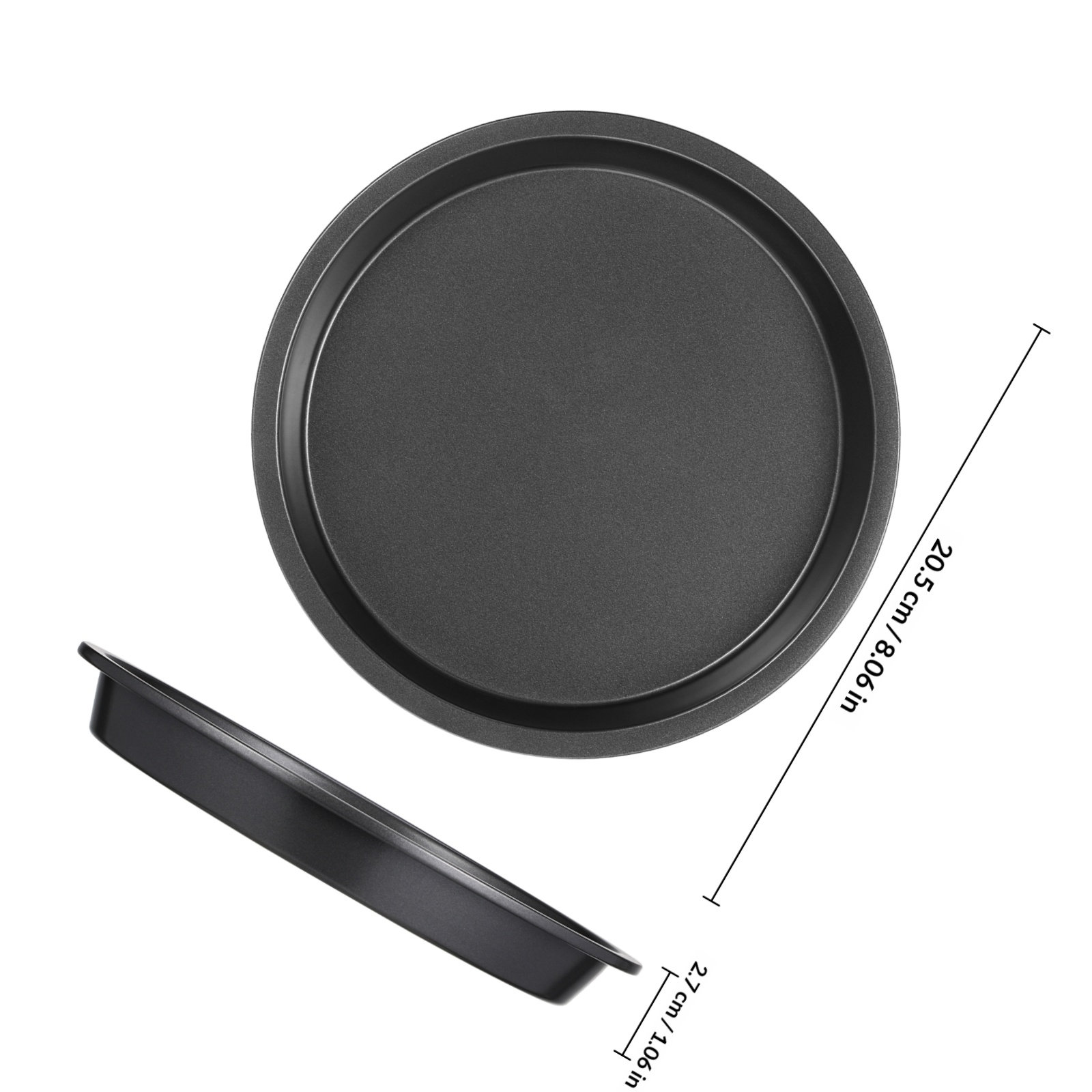 صينية بيتزا دائرية من الفولاذ  - مراجعة Kitchen Baking Tray وسعره