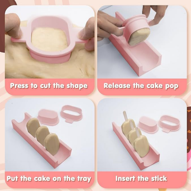 مجموعة قوالب كيك بوب مع صينية  - مراجعة Kitchen Baking Tray وسعره