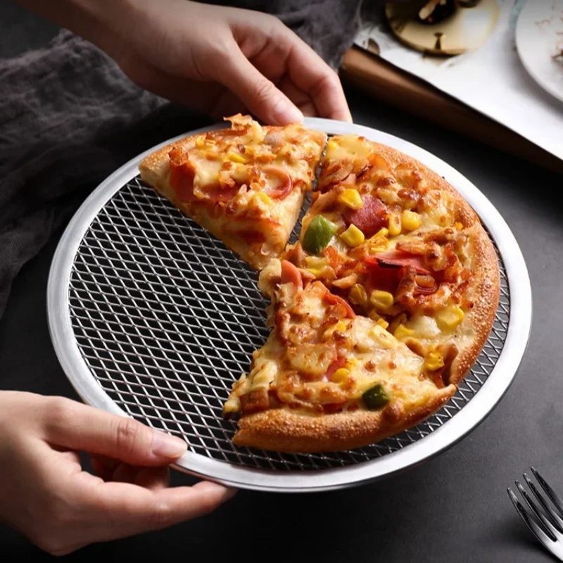 شاشة بيتزا من الألومنيوم بدون  - مراجعة Kitchen Essentials Baking Tray وسعره