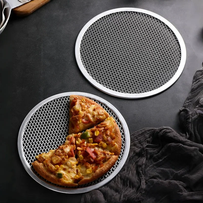 شاشة بيتزا من الألومنيوم بدون  - مراجعة Kitchen Essentials Baking Tray وسعره