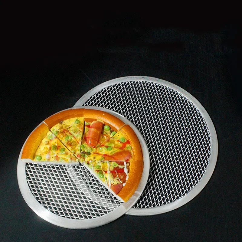 شاشة بيتزا من الألومنيوم بدون  - مراجعة Kitchen Essentials Baking Tray وسعره