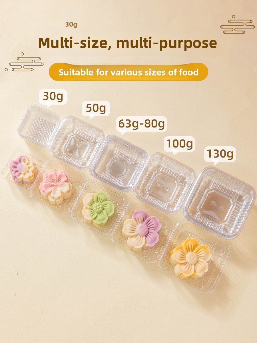 صندوق تغليف كعك القمر البلاستي - مراجعة Kitchen Baking Tray وسعره
