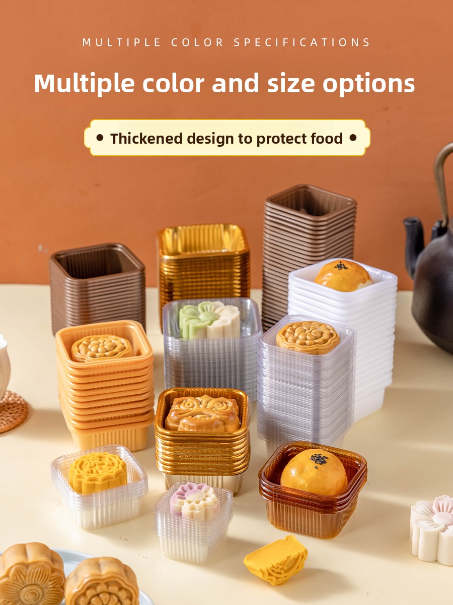 صندوق تغليف كعك القمر البلاستي - مراجعة Kitchen Baking Tray وسعره