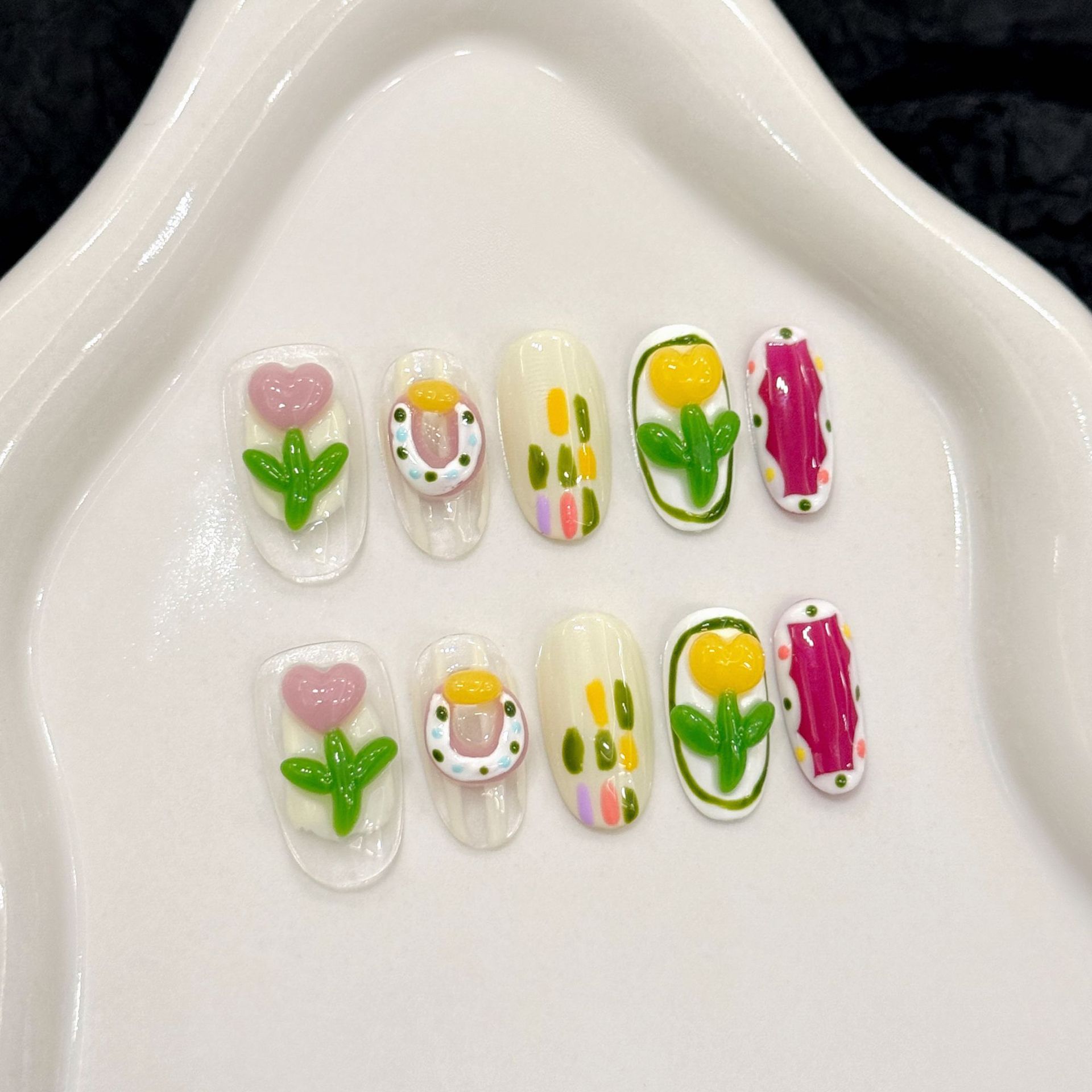 10 قطعة الصحافة اليدوية على ال - مراجعة Decorating Tip Set وسعره