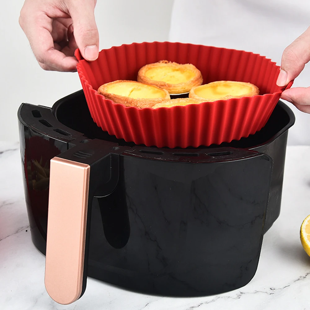 وعاء سيليكون للمقلاة الهوائية  - مراجعة Kitchen Essentials Baking Tray وسعره