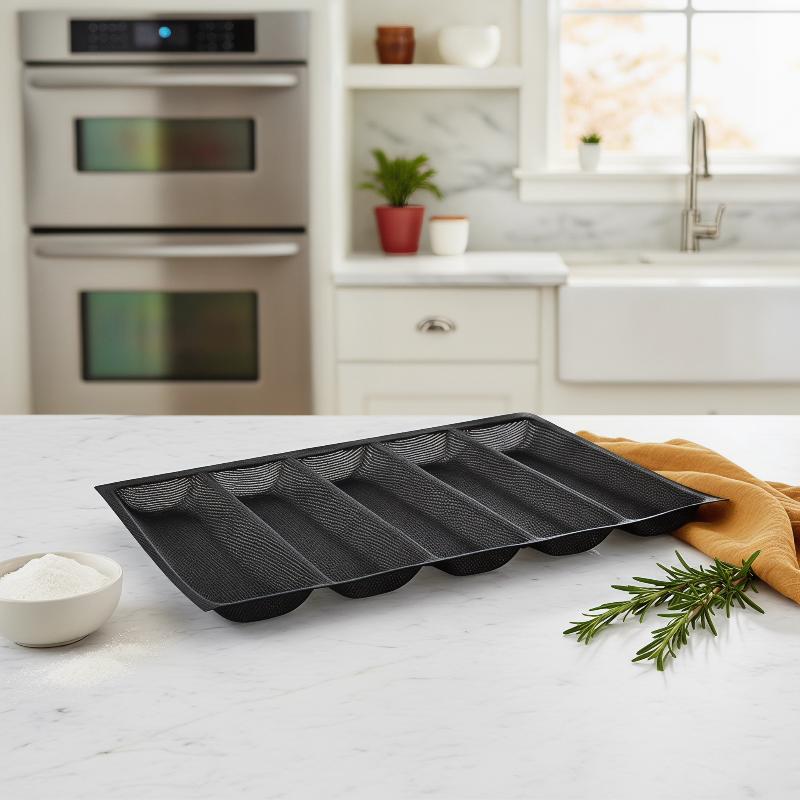 صينية خبز هوجي بـ 5 تجاويف غير - مراجعة Kitchen Essentials Baking Tray وسعره
