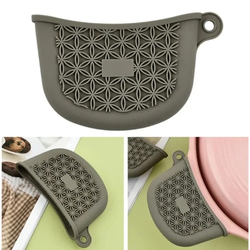 غطاء مقبض مقلاة سيليكون سميك ع - مراجعة Kitchen Baking Pan Organizer وسعره