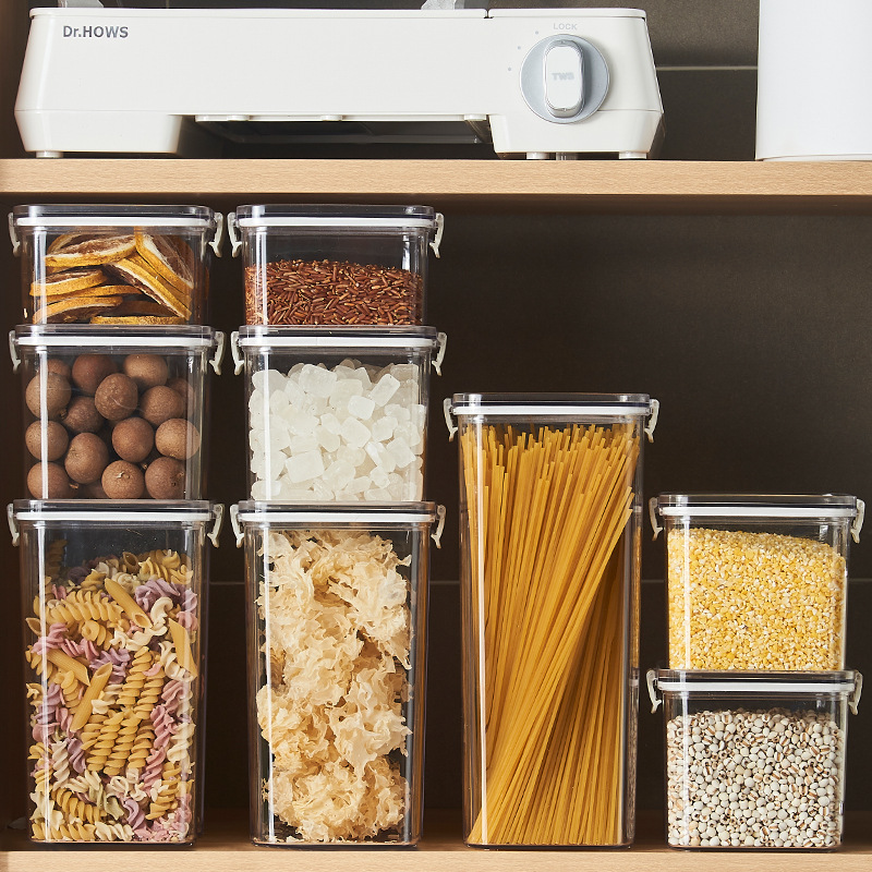 مجموعة برطمانات توابل شفافة ،  - مراجعة Kitchen Bank وسعره