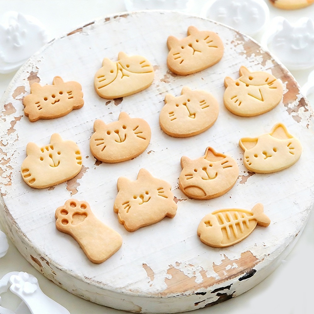 قوالب تقطيع الكوكيز على شكل قط - مراجعة Kitchen Baking Products وسعره