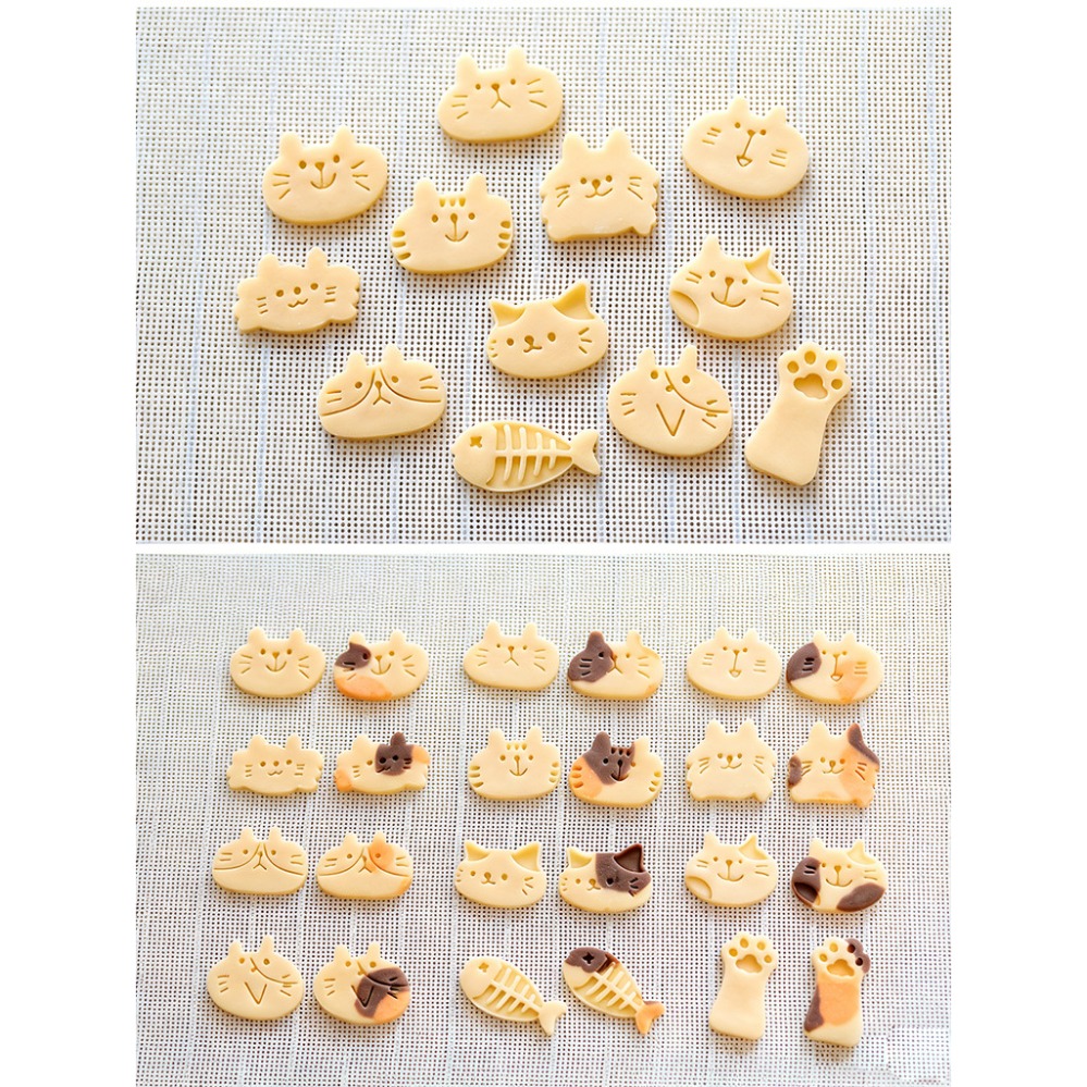 قوالب تقطيع الكوكيز على شكل قط - مراجعة Kitchen Baking Products وسعره