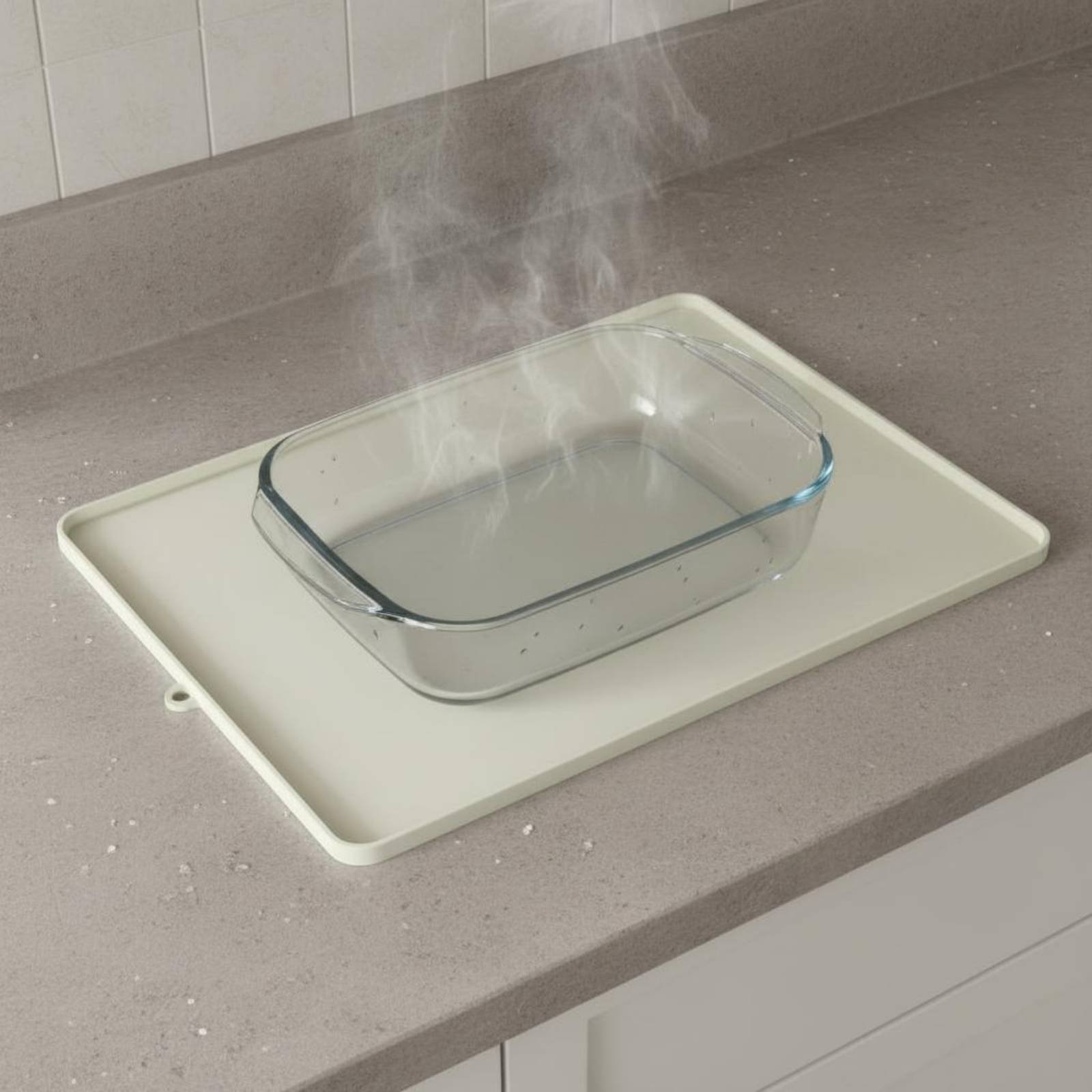 حصيرة سيليكون مرنة لحماية سطح  - مراجعة Kitchen Baking Tray وسعره