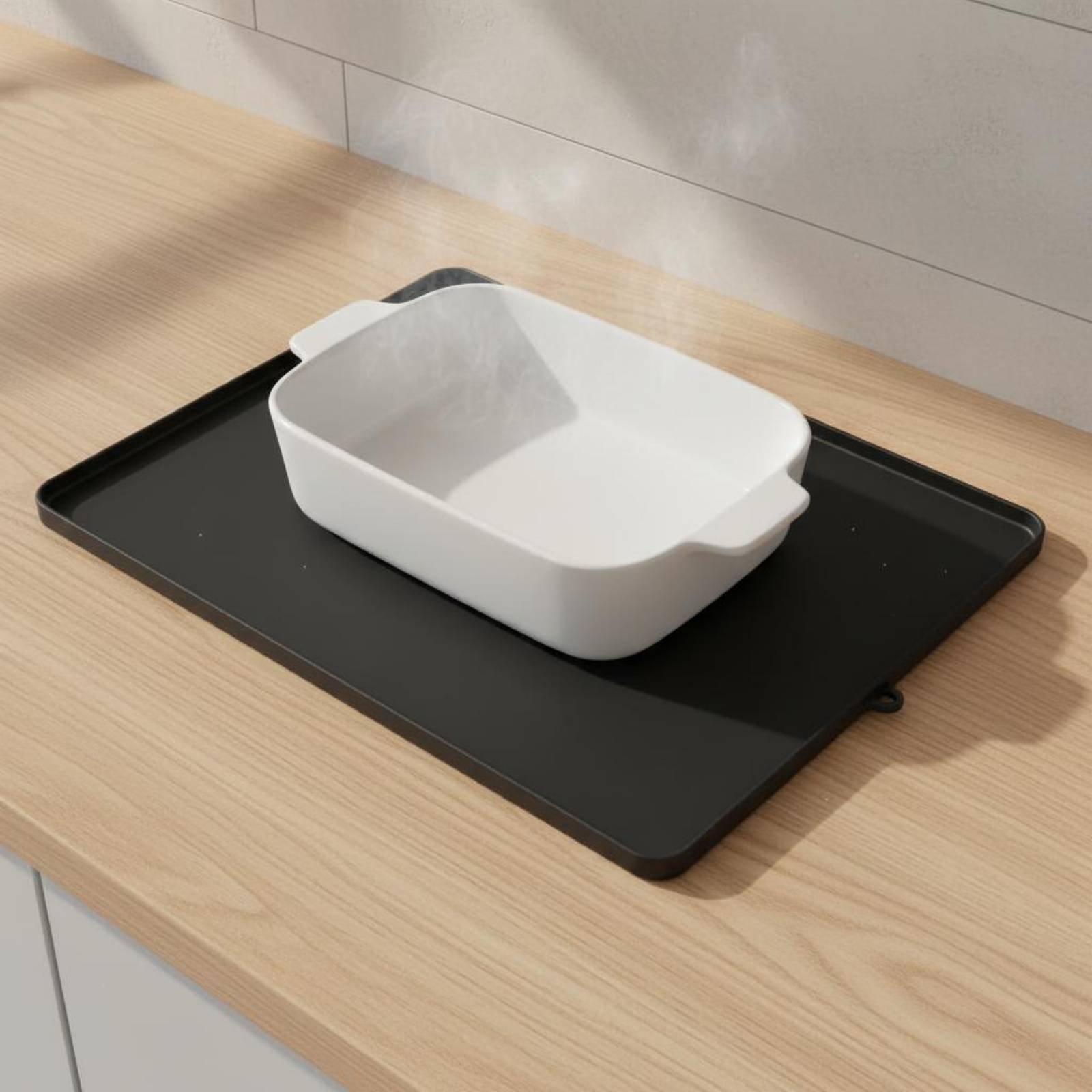 حصيرة سيليكون مرنة لحماية سطح  - مراجعة Kitchen Baking Tray وسعره